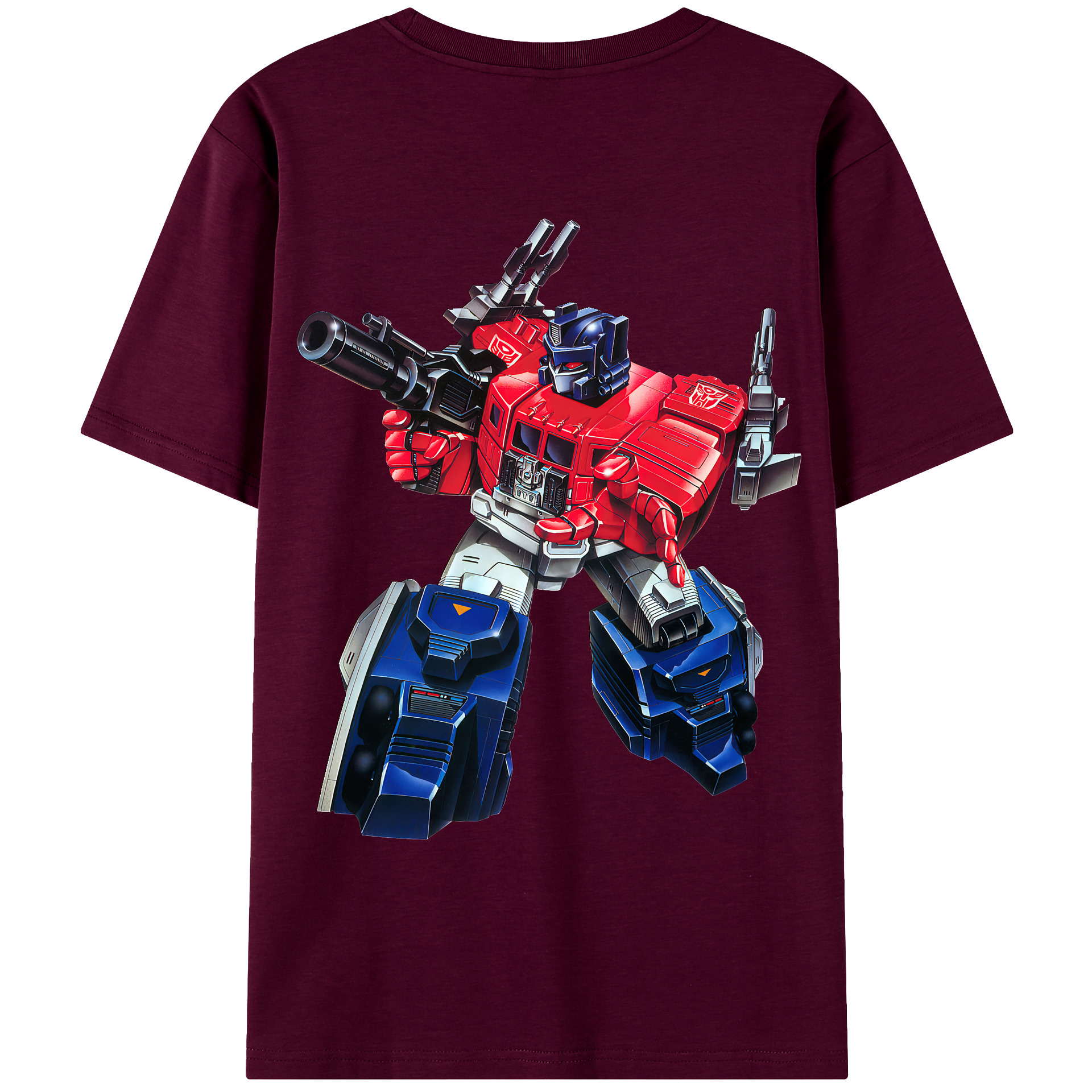 （画像用） Transformers トランスフォーマー レディース半袖Tシャツ(バックプリント)
